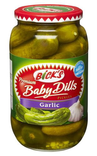 Bick's Mini-Cornichons à l'aneth à l’ail de Bick’s 1L