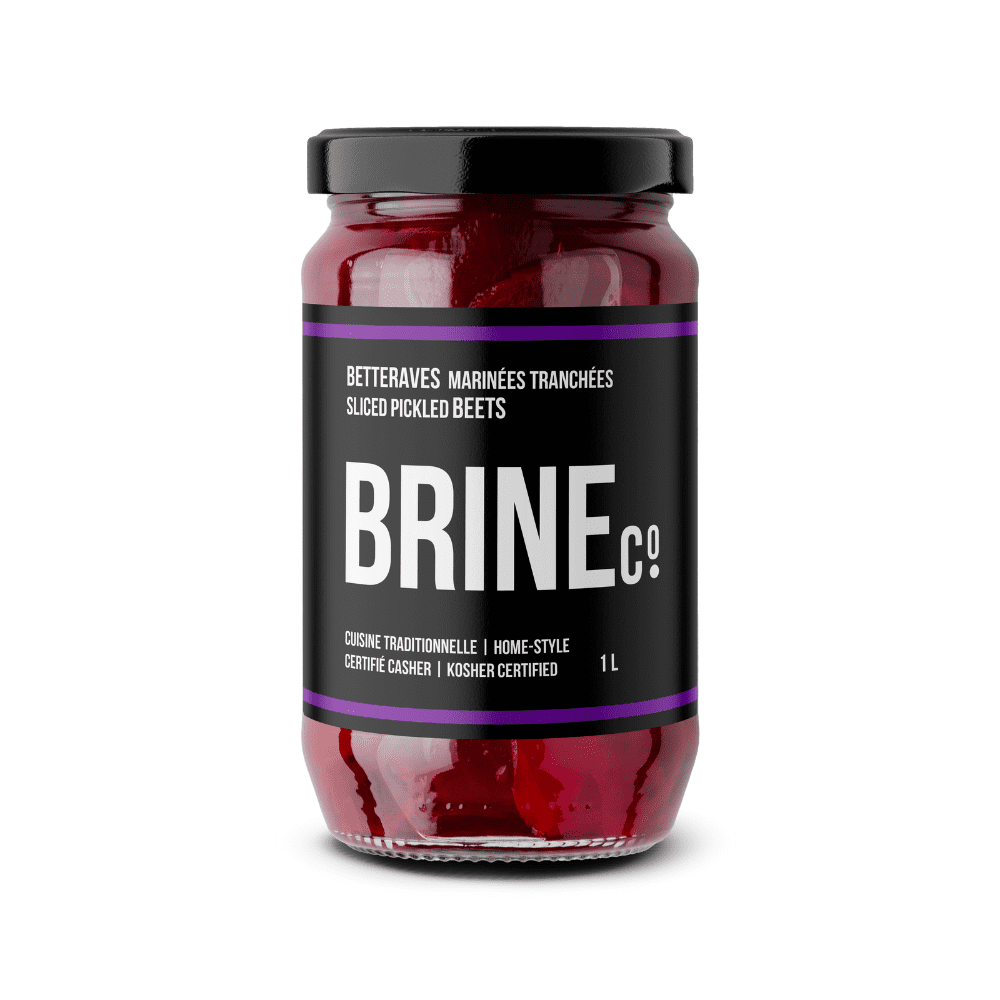 Brine&co Brine Betteraves Marinées Tranchées Bocal 1L