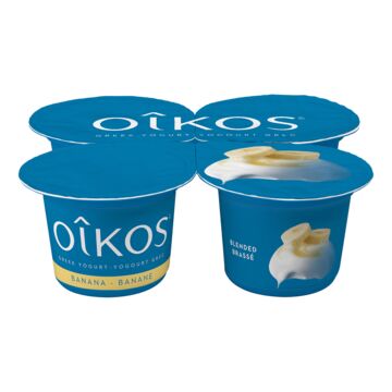 Oikos Yogourt grec aux bananes 2 %