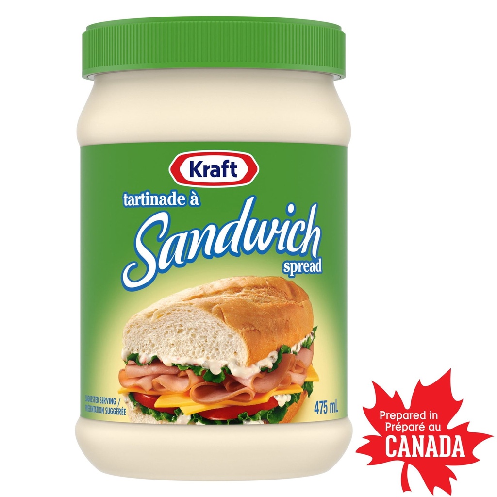 Kraft Tartinade Pour Sandwich, 475 Ml
