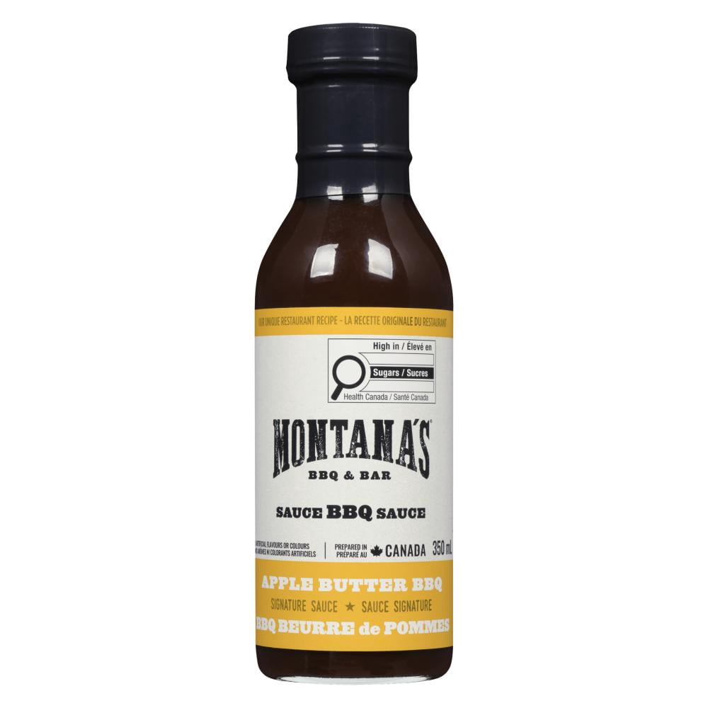 MONTANA'S SAUCE BBQ BEURRE DE POMME