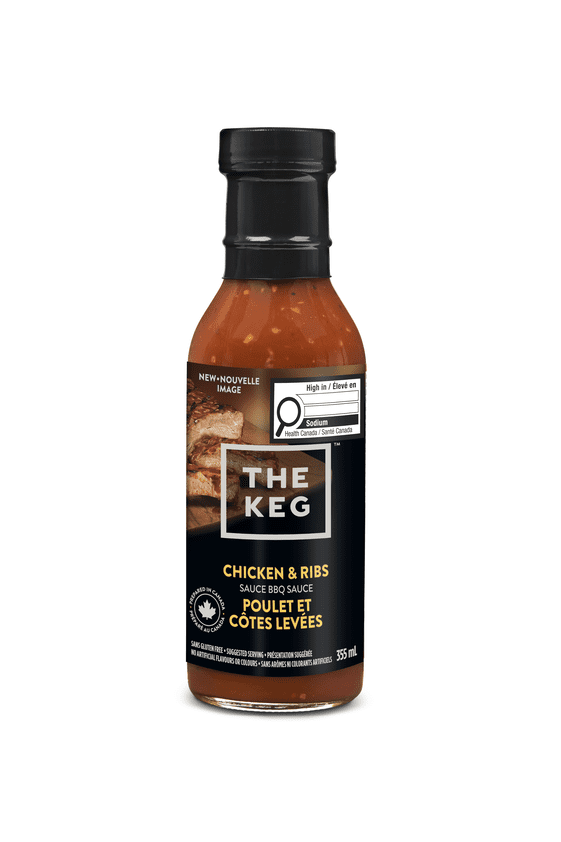 Keg Steakhouse & Bar KEG - SAUCE POULET & CÔTE LEVÉE BBQ 355ML