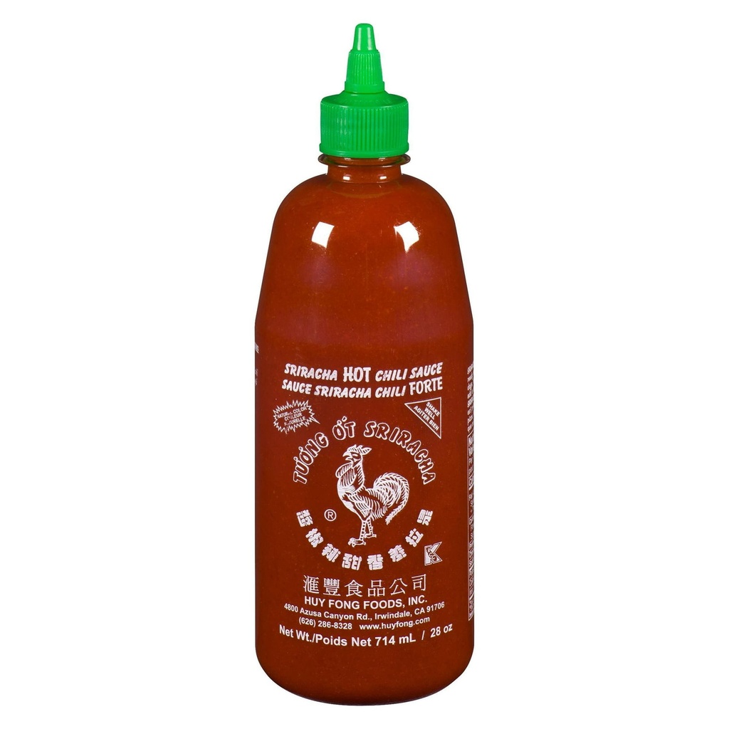 Sauce Sriracha Chili Forte de Huy Fong Foods