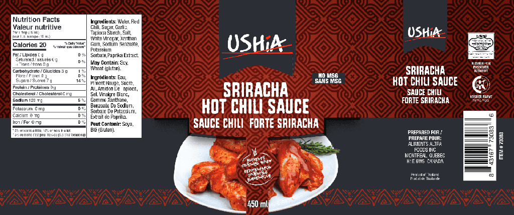 Ushia L-Sauce Sriracha