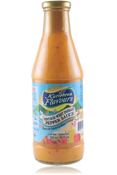 Karibbean saveurs Karibbean Flavours Ancien sauce piquante antillaise