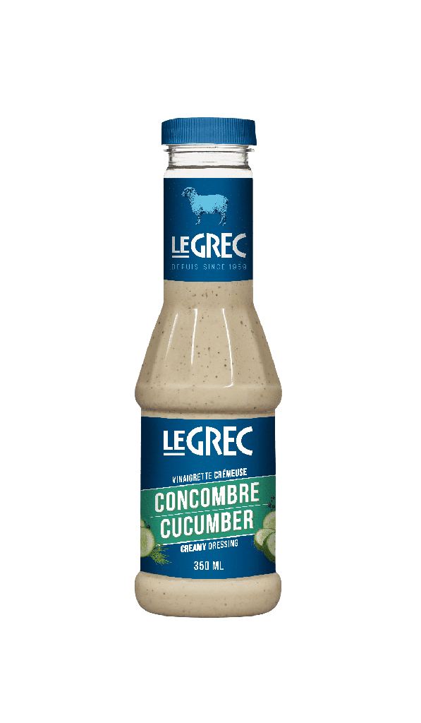 Le Grec Vinaigrette au Concombre