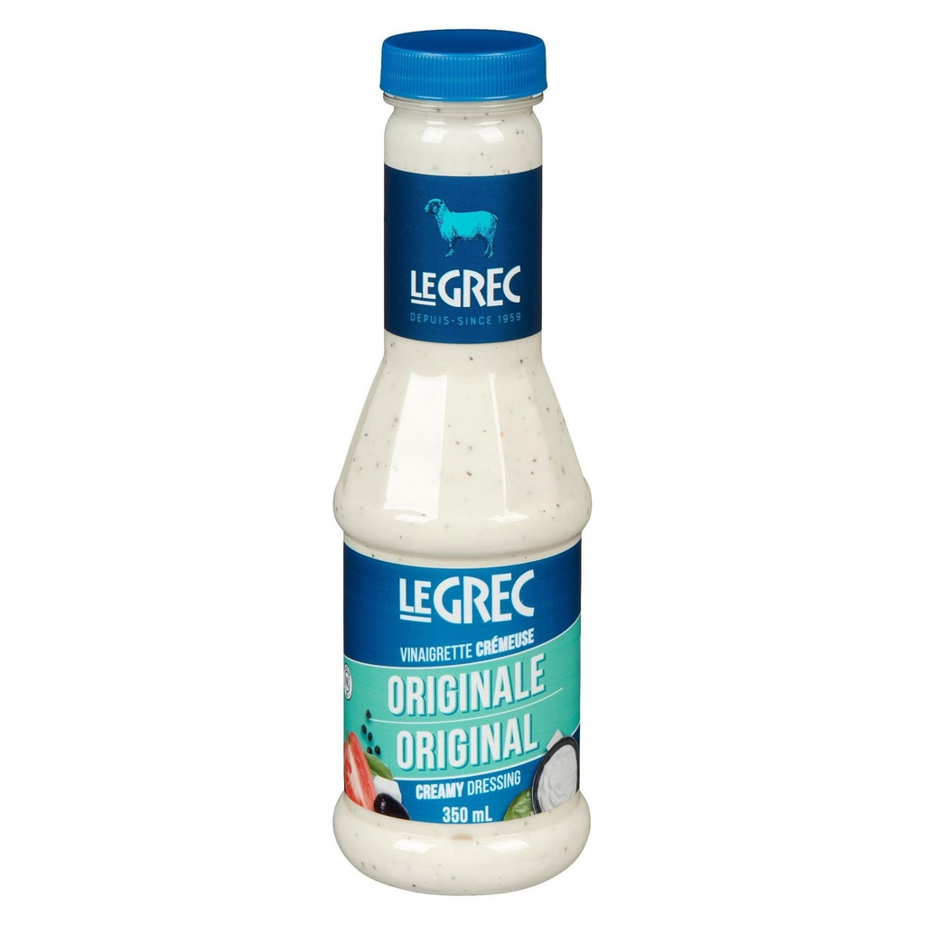 Le Grec Vinaigrette Crémeuse Originale