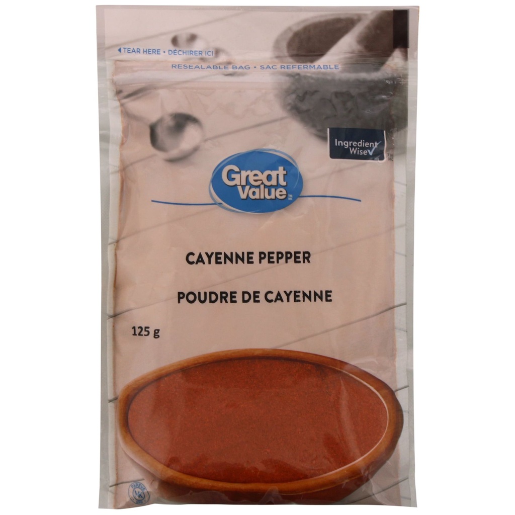 Poivre de Cayenne moulu Great Value