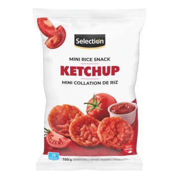 Selection Mini collation de riz à saveur de Ketchup