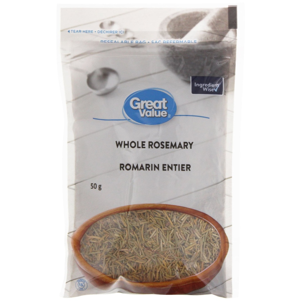 Feuilles de romarin Great Value