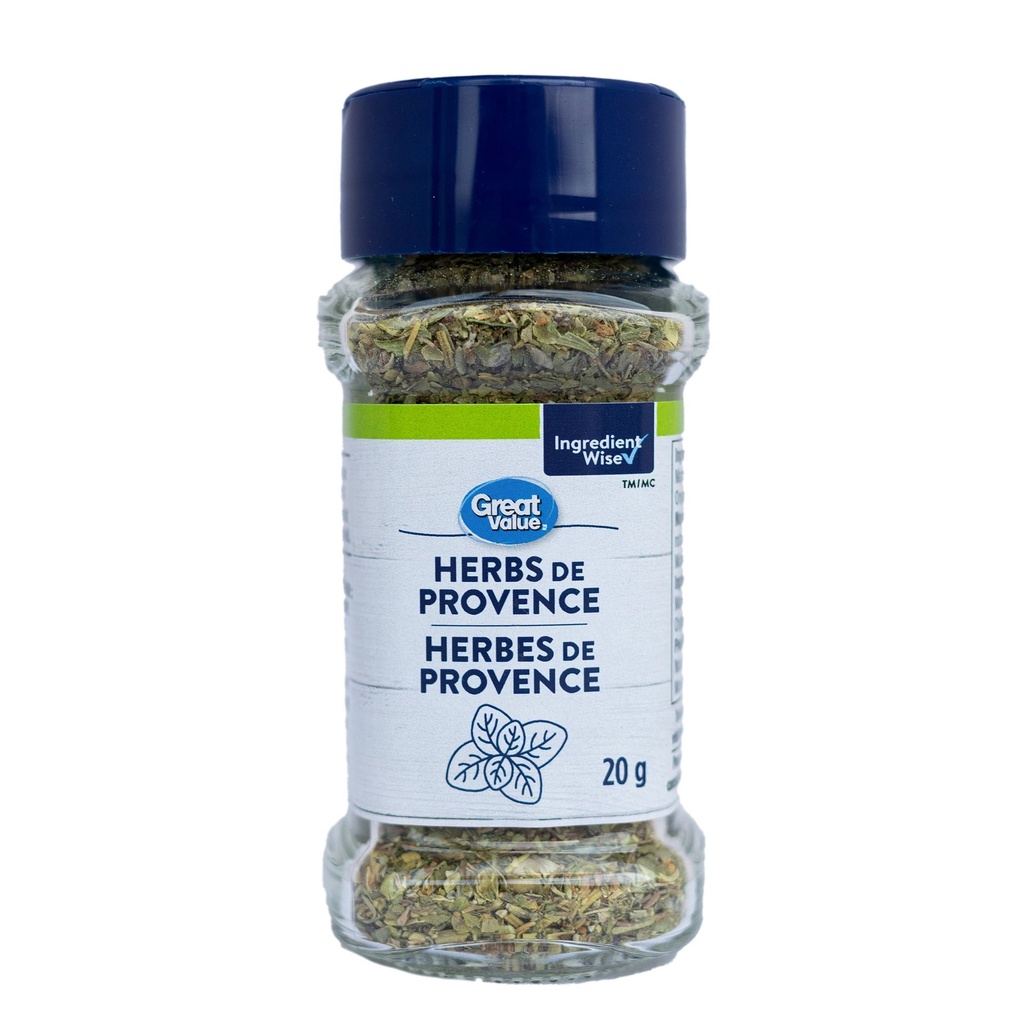 Great Value Herbes de Provence Ècrasé, 20g