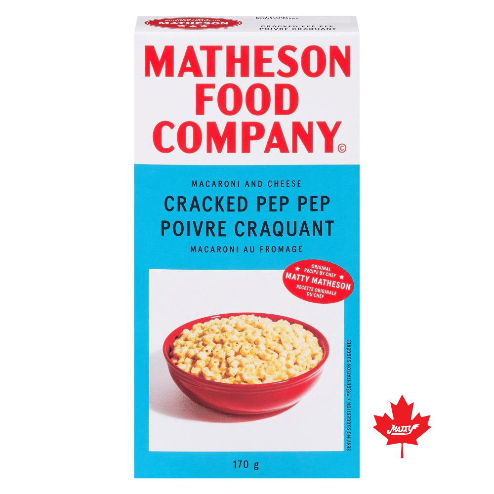 MFC- Matheson Food Company Matheson Macaroni au fromage Poivre Craquant