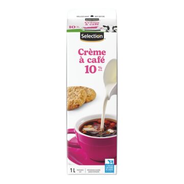 Selection Crème à café 10 %