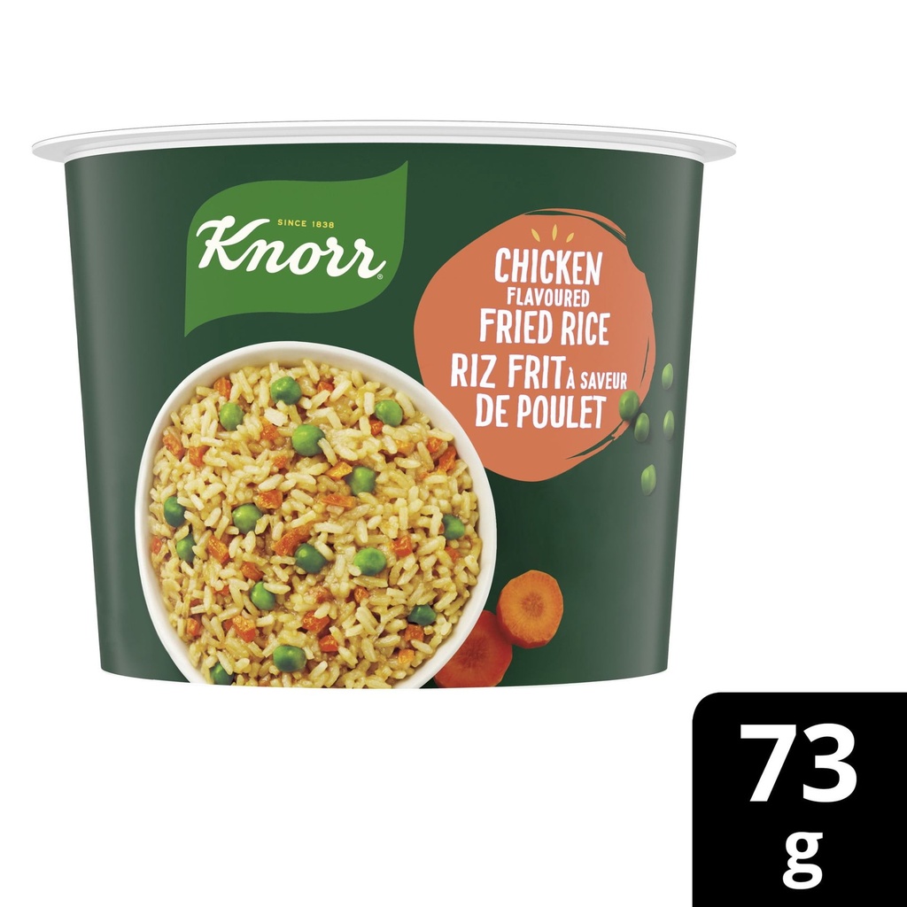 Contenant de Riz Knorr Riz Frit à Saveur de Poulet