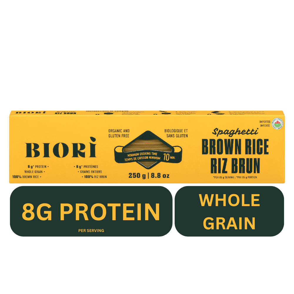 Spaghetti de riz complet Biori 100 % bio sans gluten, 250 g