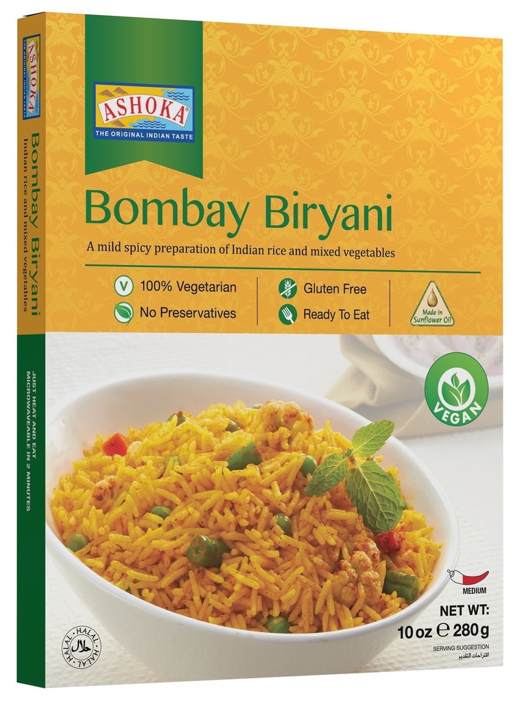 Ashoka Prêt à Manger - Biryani de Bombay