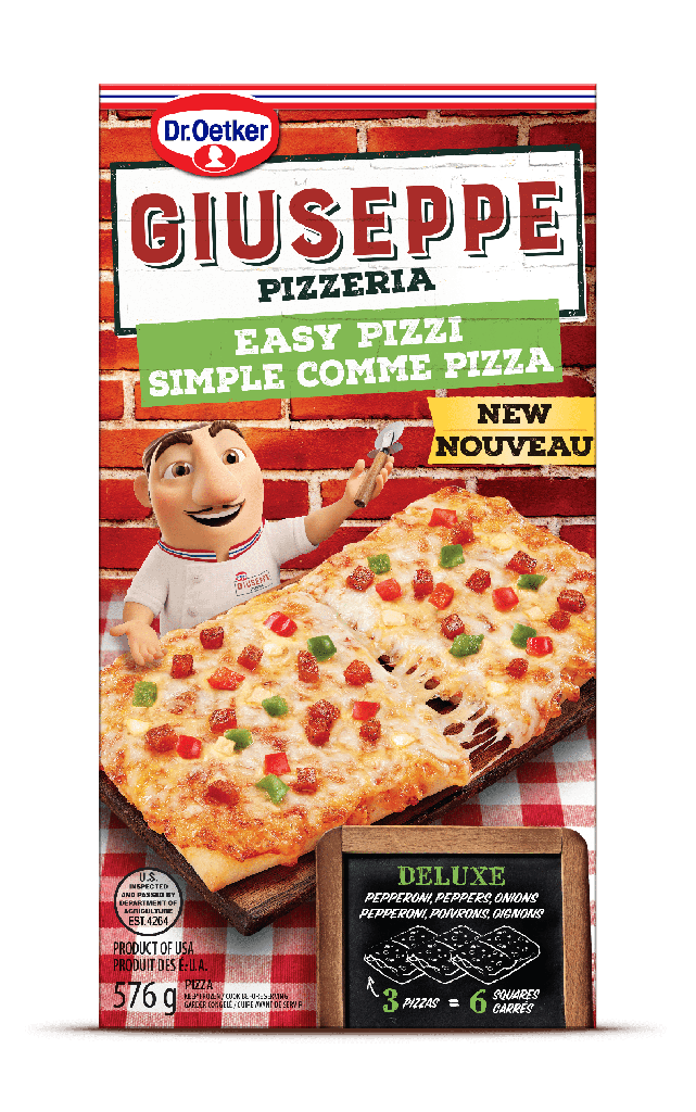 Dr. Oetker Giuseppe Simple Comme Pizza Deluxe GIUSEPPE GIU SIMPLE PIZA DLX