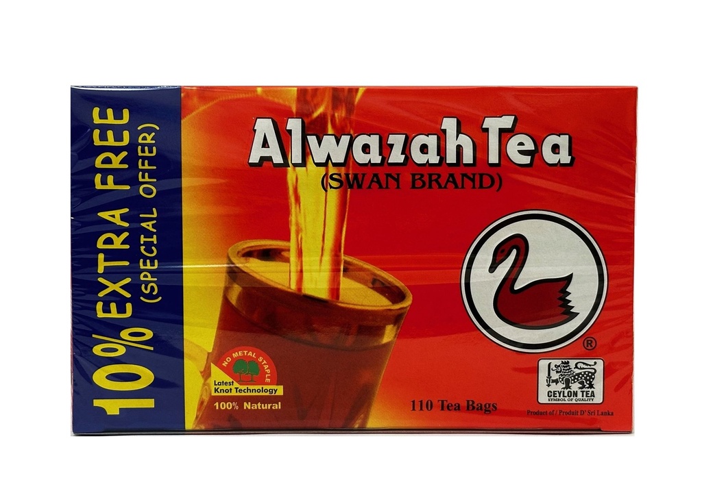 Alwazah Alwaza Sachet de Thé Ceylan 10% Extra