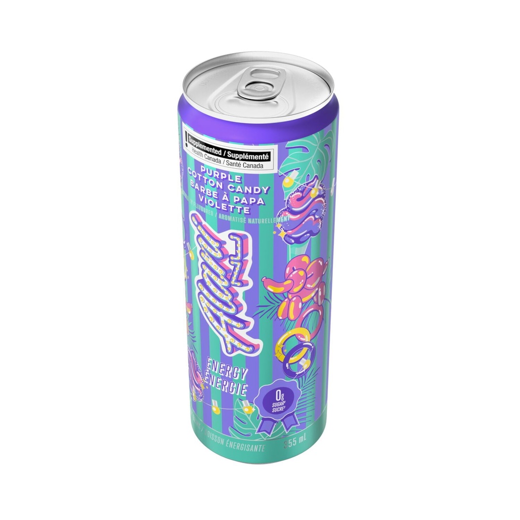 Alani Nu Cotton Candy Energy Drink 355 ml Sleek, Can