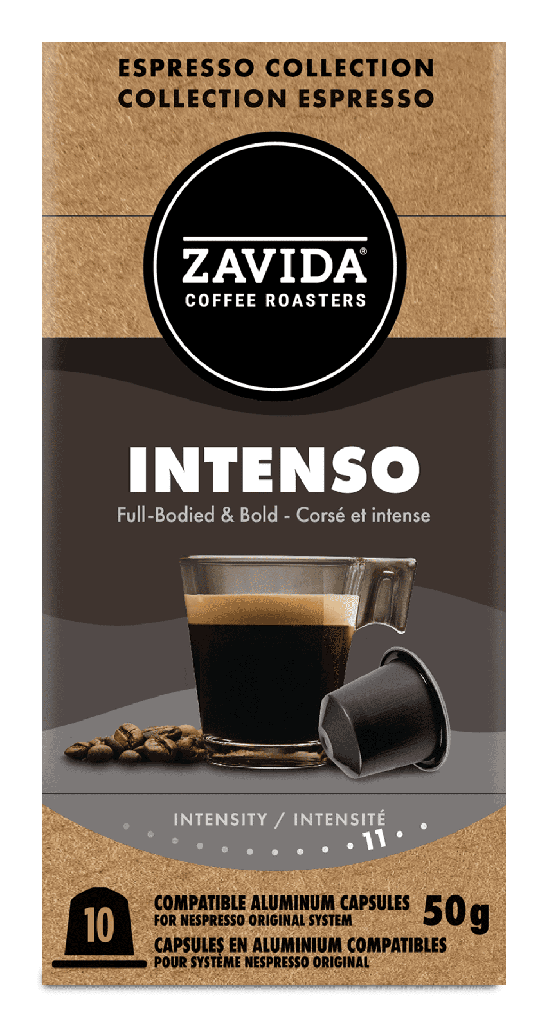 Zavida Espresso café en capsule intenso(10)