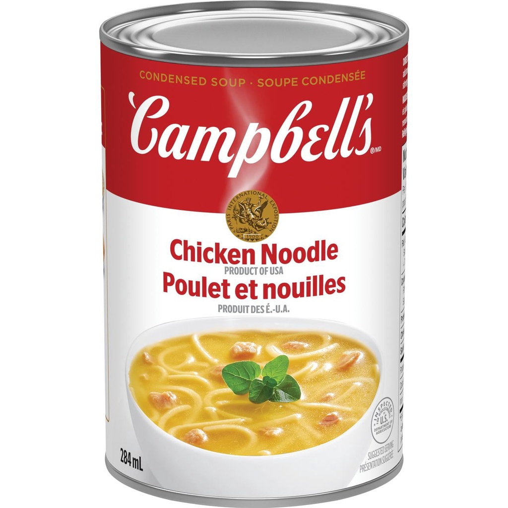 Campbell's® Soupe Condensée Poulet et Nouilles, Stable à Température Ambiante
