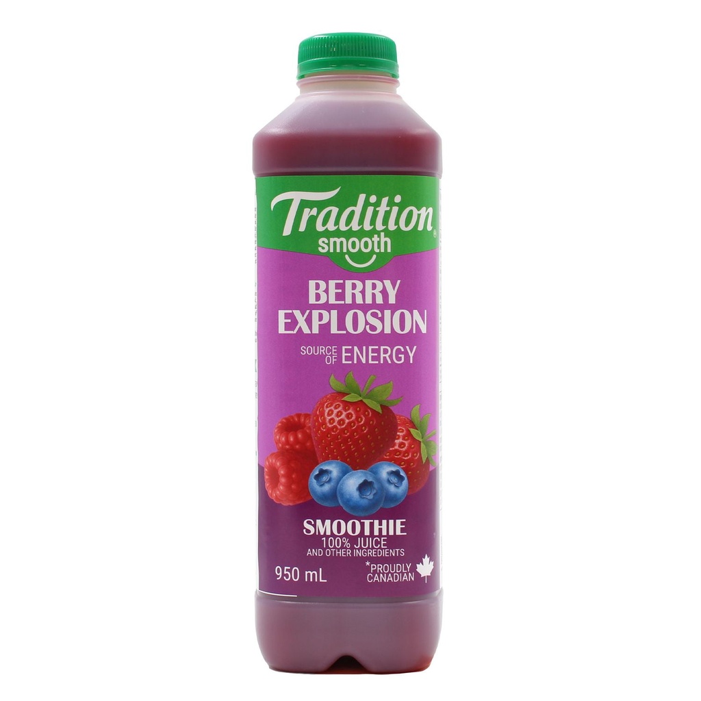 Tradition Smoothie Explosion de Petits Fruits 950ml Smoothie nutritif