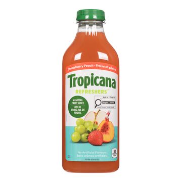 Tropicana Boisson à la fraise et pêche