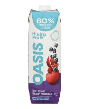 Oasis Jus aux bleuets et à la grenade
