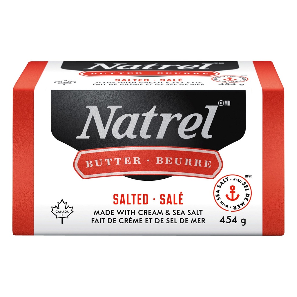 Natrel - Beurre salé, 454 g