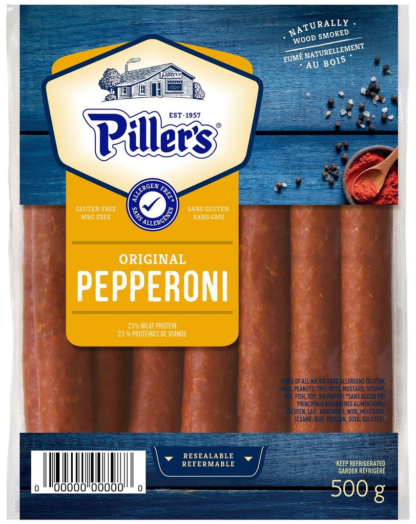 Grignotines de pepperoni sans gluten Original de Piller's, Riche en protéines PlayStation 5