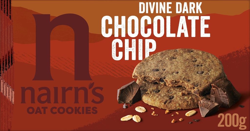 Nairn's Dark Chocolate Oat Cookies