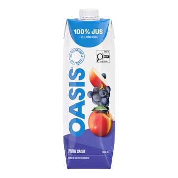 Oasis Jus de pomme et raisin