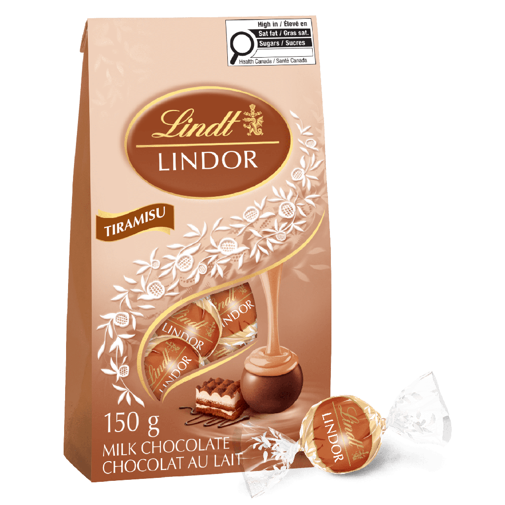 Sachet de truffes Tiramisu LINDOR de Lindt, 150 g