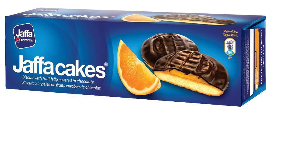 Jaffa Crvenka Jaffa Gâteaux Biscuités Saveur Orange 150 G