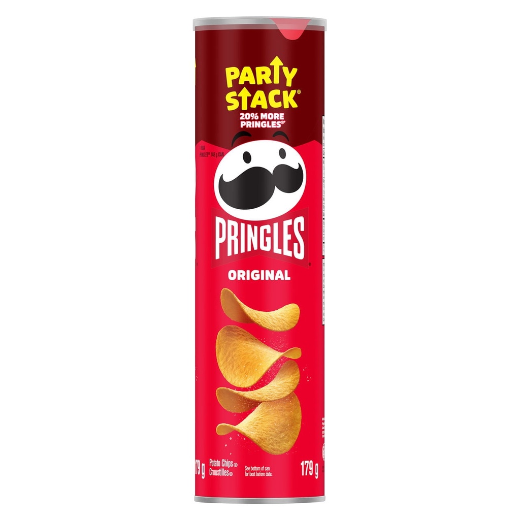 Croustilles Pringles® Format Fête Original 179g