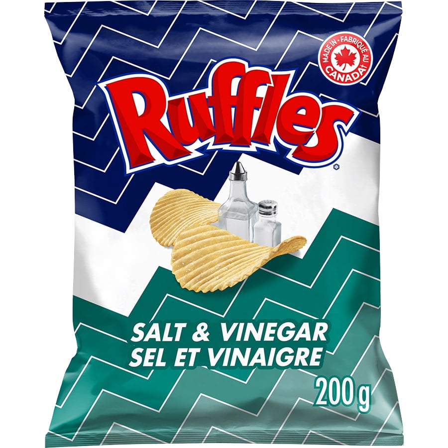 Ruffles Croustilles Saveur Sel et vinaigre