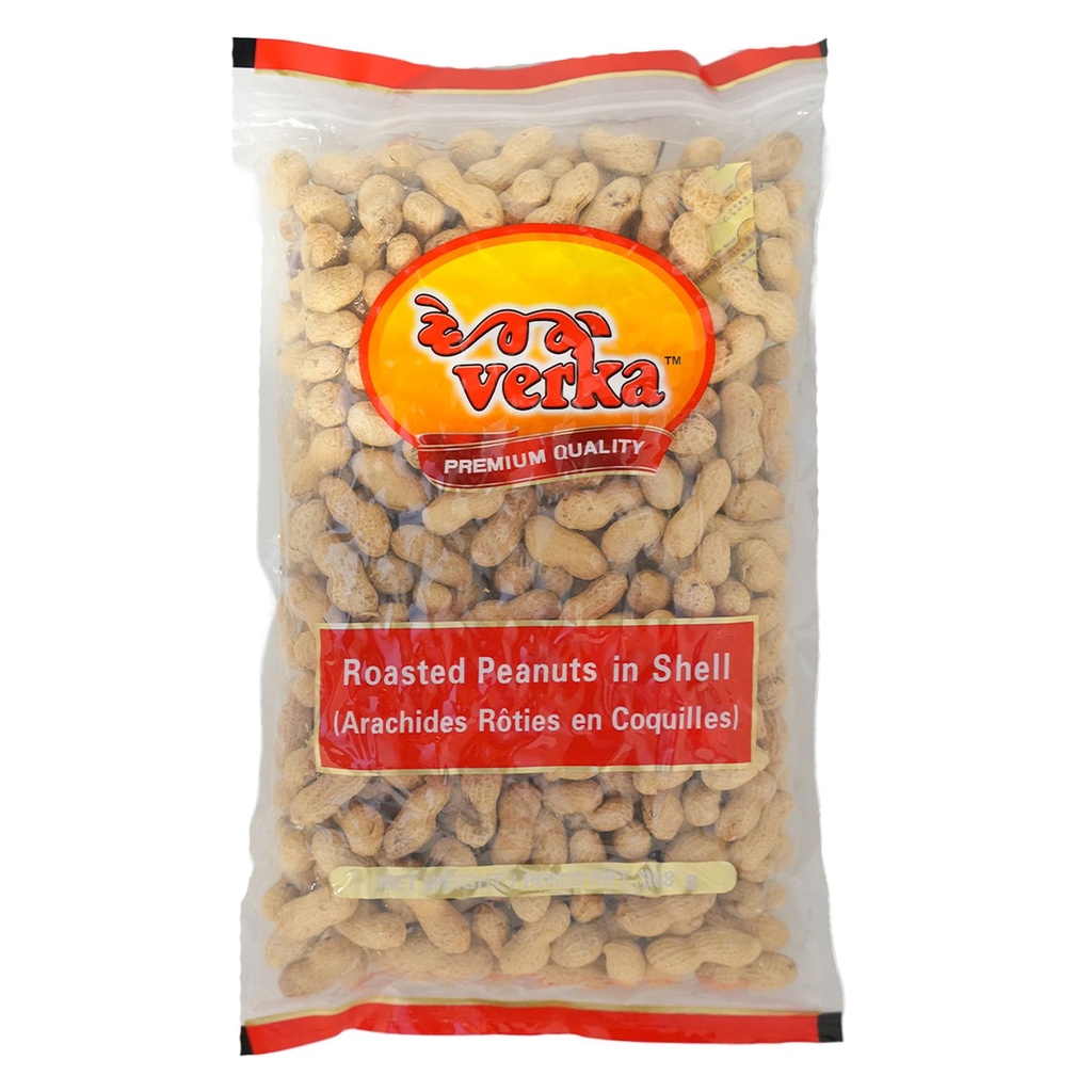 Cacahuètes grillées en coque Verka, 908 g