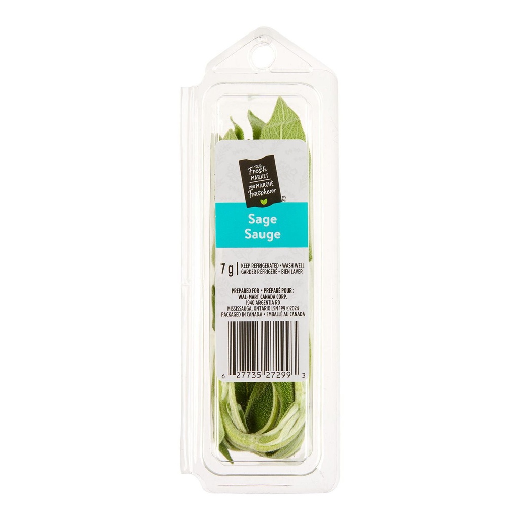 Sauge fraîche Mon marché fraîcheur 7 g