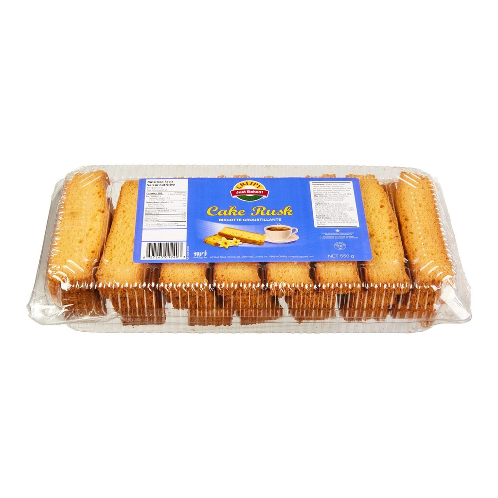 Biscotte croustillante Crispy Just Baked!