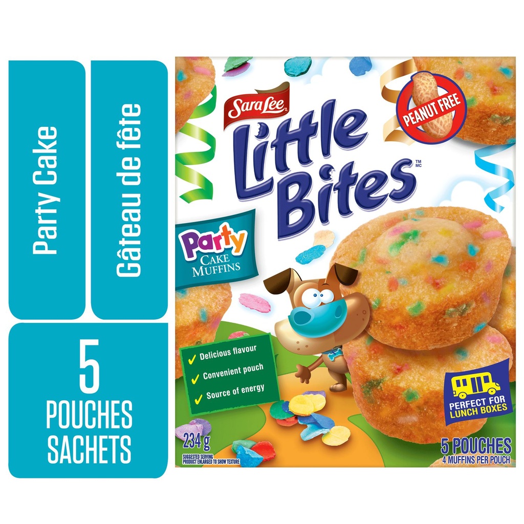 Muffins Gâteau de fête Little BitesMC