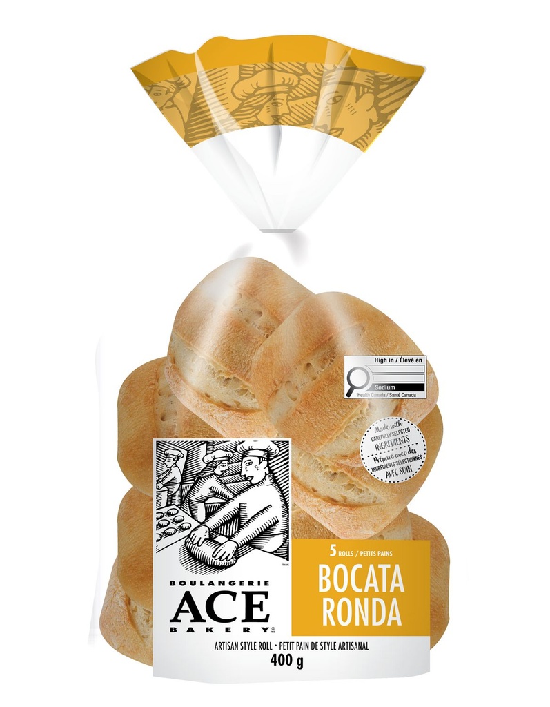 Ace Bakery Petits pains de style artisanal Bocata Ronda de la Boulangerie ACE