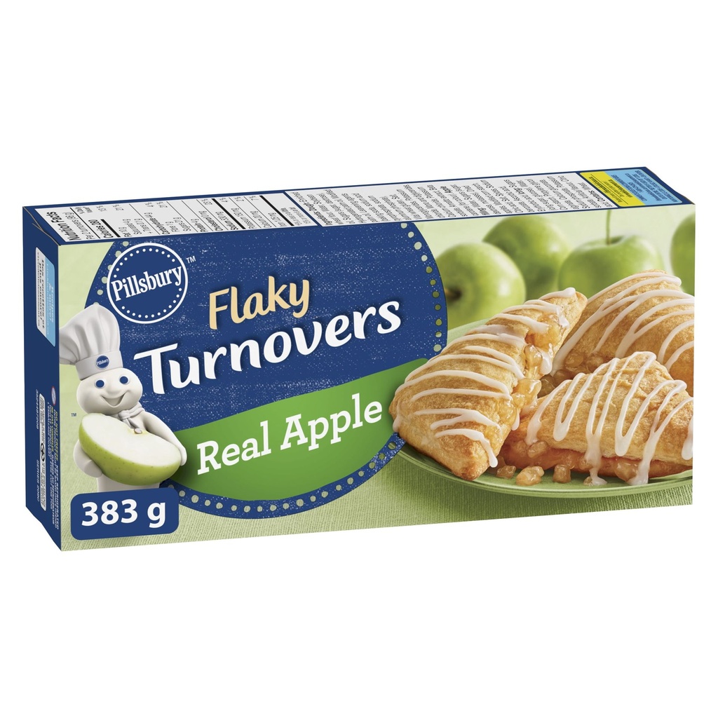 Pillsbury Chaussons Feuilletes Vraies Pommes, 383 g