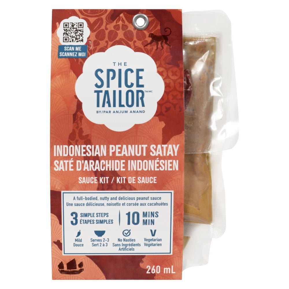 Satay indonésien aux cacahuètes de The Spice Tailor