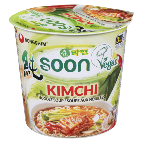 NONGSHIM CANADA INC. Nongshim Soon Kimchi Tasse Soupe de Nouilles