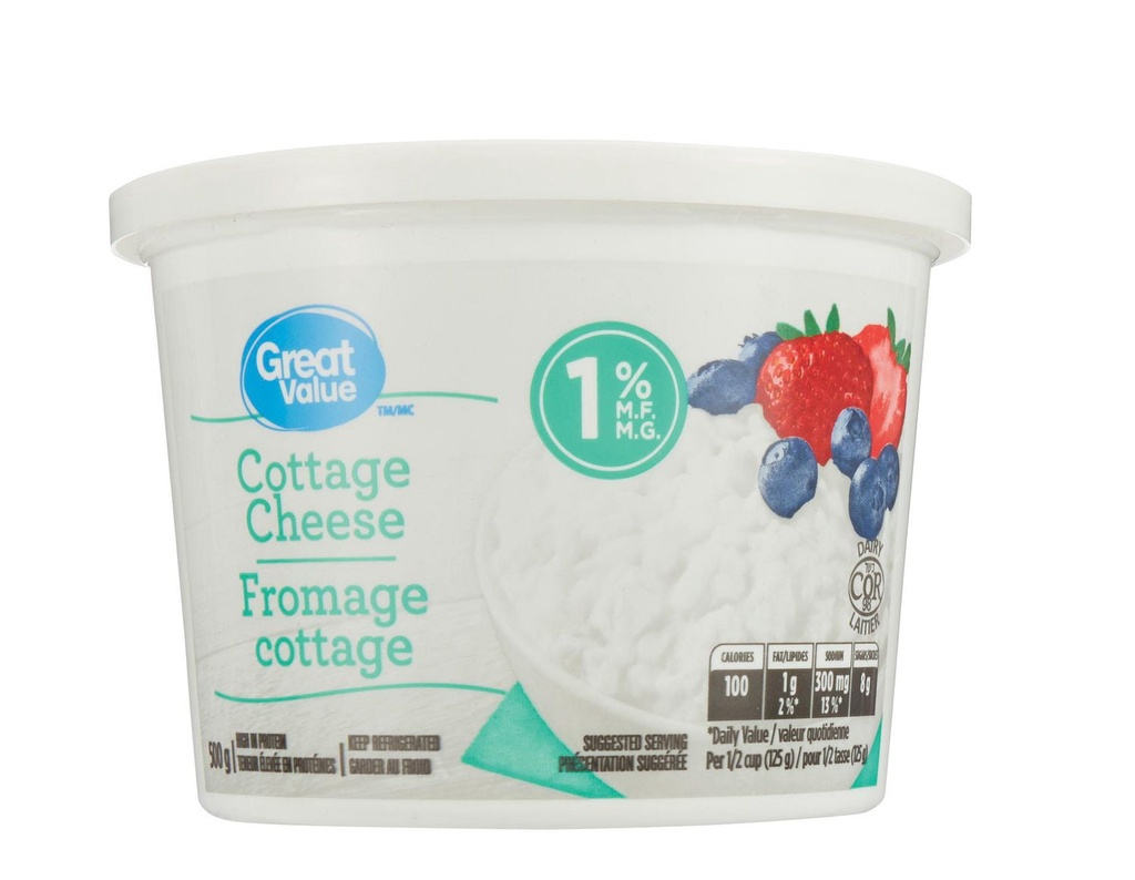 Le Fromage Cottage 1% Great Value