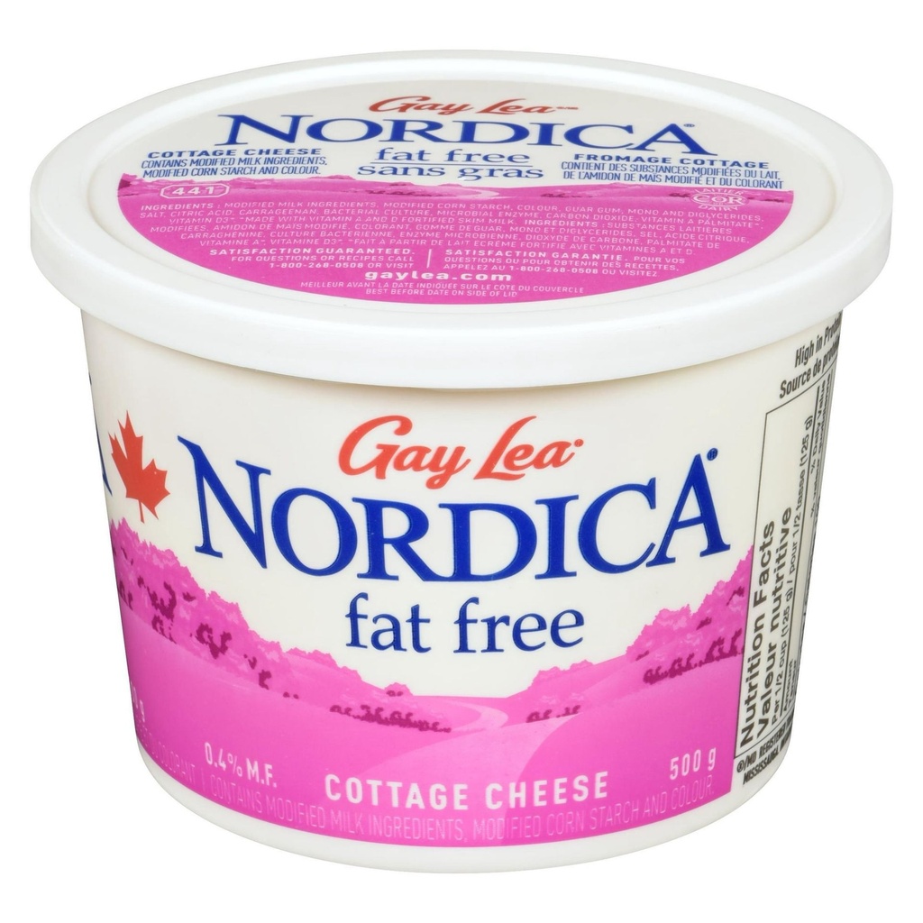 Nordica fromage cottage sans gras