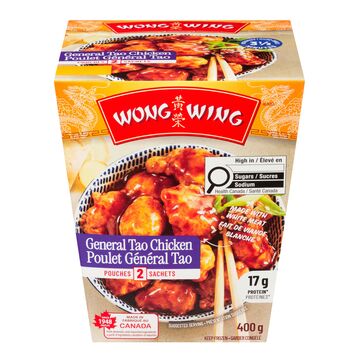 Wong Wing Poulet Général Tao surgelé