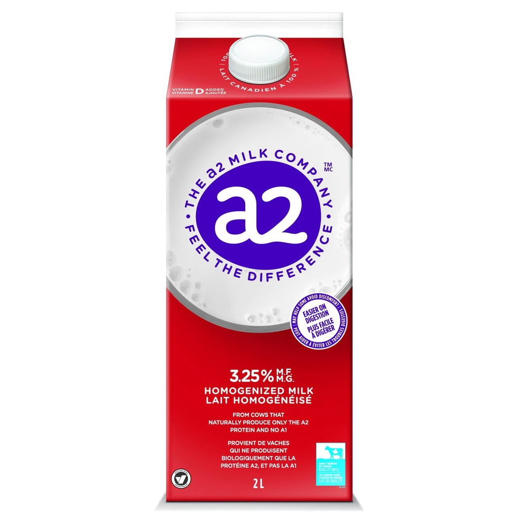 Lait a2 A2 MILK®3.25% MF - FRENCH