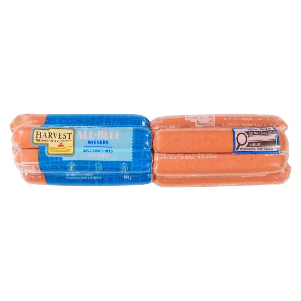Harvest Meats Saucisses à Tout Boeuf 675g