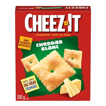 Cheez-It Craquelins à saveur de cheddar blanc